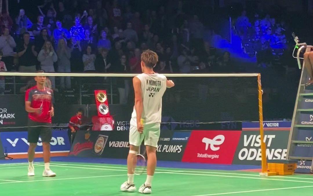 丹麦队险胜日本队，桃田贤斗统治全场